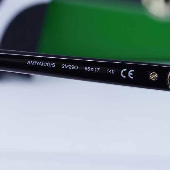 Final Price! Kate Spade AMIYAH/G/S 02M2 9O Black/Grey Sunglasses - Picture 7 of 11